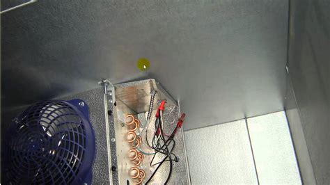 electrical box inside food freezer|Preferred wiring method for a walk.